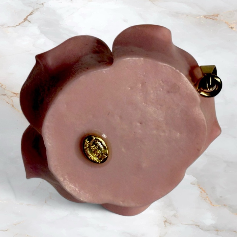 Authentic Pendant CHANEL 23A Pink Resin Camellia Pendant Charm - Picture 6 of 9